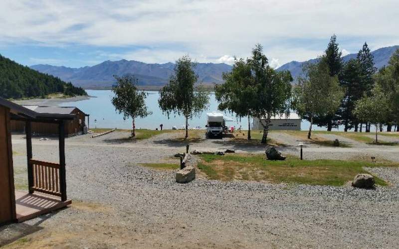 Lake Tekapo Holiday Park Full Service Camp New Zealand